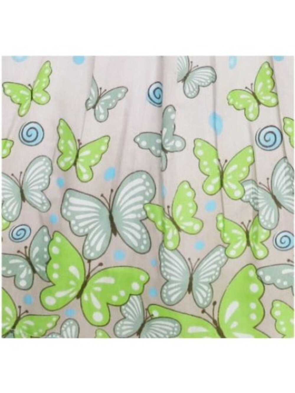 Sunny Fashion Girls Butterfly Green Double Bow Tie Summer Beach Sundress Sz 7/8 - Picture 5 of 16